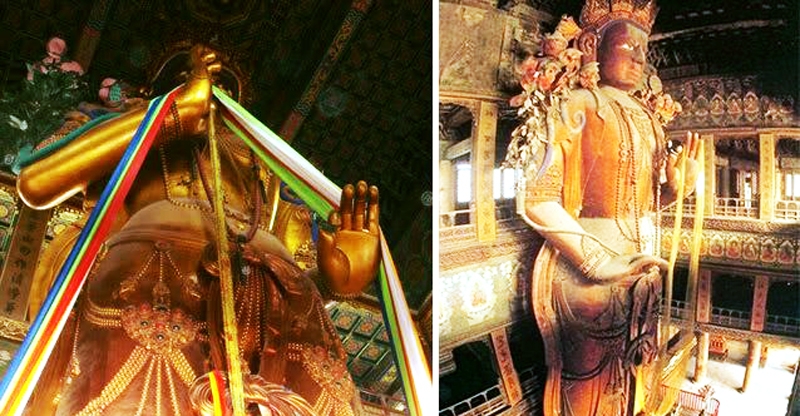 tượng Phật, Hồng Vệ Binh, báo ứng, 