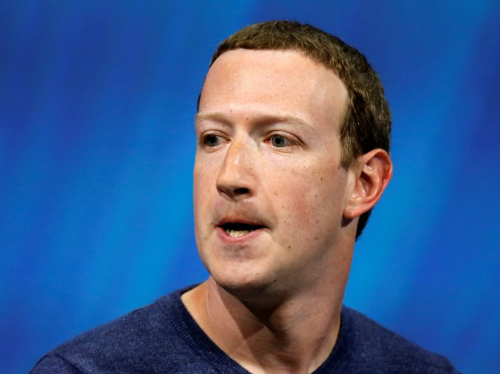 Mark Zuckerberg, CEO kiêm chủ tịch Facebook. Ảnh: Reuters